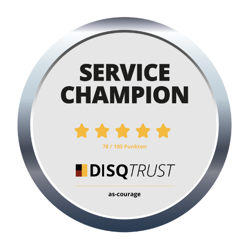 Auszeichnung Service Champion