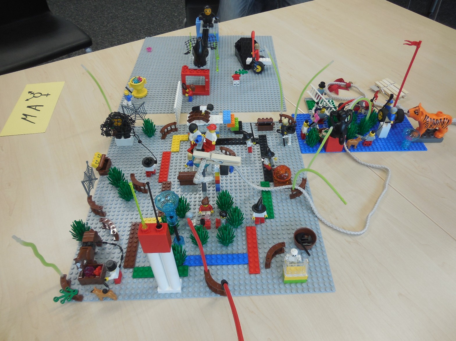 LEGO Serious Play Modell als Beispiel für sichtbare Gedanken und gemeinsame Reflexion